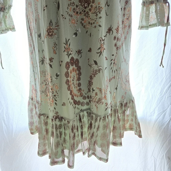 Boho Ruffle Dress NWT - Picture 5 of 8